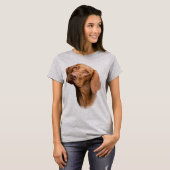 Duitse Shorthaired Pointer-hond T-shirt (Voorkant volledig)