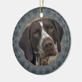 Duitse Shorthaired Pointer Keramisch Ornament (Links)