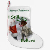 Duitse Shorthaired Pointer kerst Kleine Kerstsok (Voorkant)