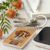 Duitse Shorthaired Pointer Kurzhaar Sleutelhanger (Voorkant Rechts)