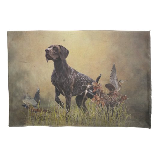 Duitse Shorthaired Pointer Kussensloop (Voorkant)