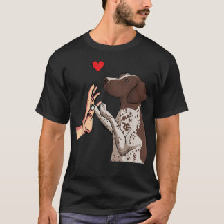 Duitse Shorthaired Pointer Love GSP Dog Mam Girls T-shirt