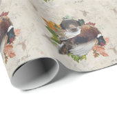 Duitse Shorthaired Pointer met fazant sneeuwlobby Cadeaupapier (Rol Hoek)