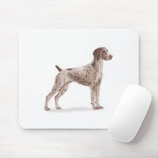 Duitse Shorthaired Pointer Muismat (Met muis)