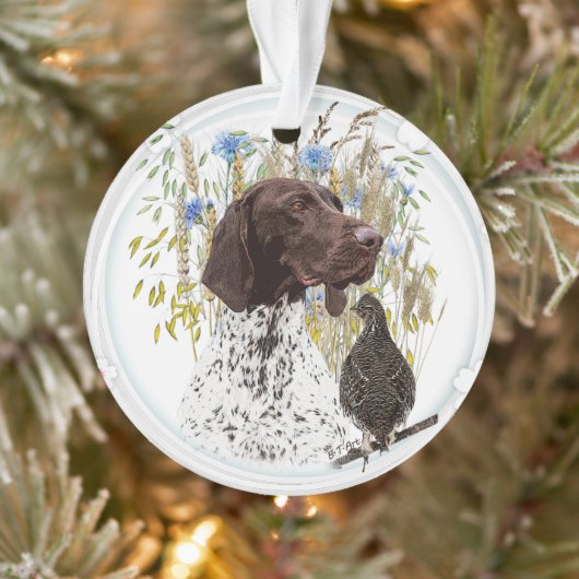 Duitse shorthaired pointer ornament (Boom)
