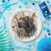 Duitse Shorthaired Pointer Papieren Bordje (Feest)