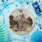 Duitse Shorthaired Pointer Papieren Bordje (Feest)