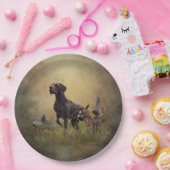 Duitse Shorthaired Pointer Papieren Bordje (Feest)