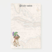 Duitse Shorthaired Pointer Pirate Post-it Notes (Voorkant)