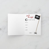 Duitse Shorthaired Pointer Pirate uitnodiging (Binnen)