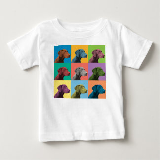 Duitse Shorthaired Pointer Pop-Art Baby T-Shirt