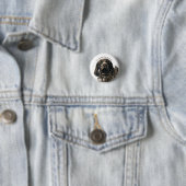 Duitse Shorthaired Pointer Ronde Button 3,2 Cm (In situ)