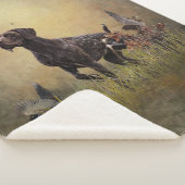 Duitse Shorthaired Pointer Sherpa Deken (3/4)