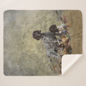 Duitse Shorthaired Pointer Sherpa Deken (Voorkant (horizontaal))