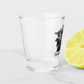 Duitse Shorthaired pointer Shot Glas (Links)