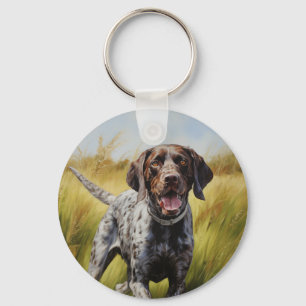 Duitse Shorthaired Pointer Sleutelhanger