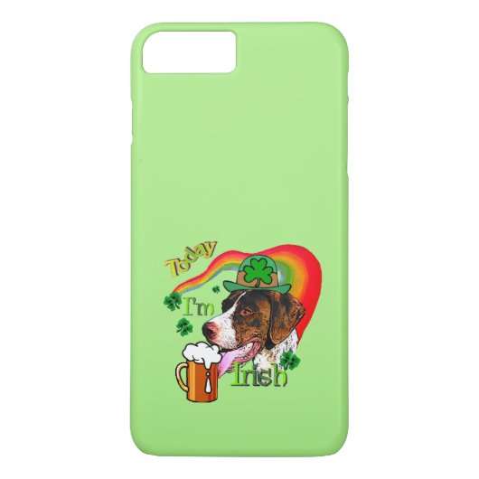 Duitse Shorthaired Pointer St Pattys Case-Mate iPhone Case (Achterkant)