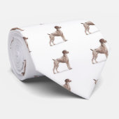 Duitse Shorthaired Pointer Stropdas (Opgerold)