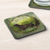 Duitse Shorthaired Pointer,SZANTA van Nemrod's Bier Onderzetter (Linkerzijde)