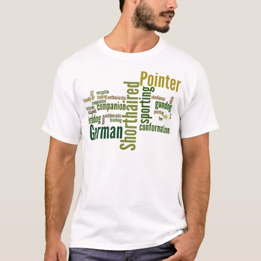 Duitse Shorthaired Pointer T-shirt (Voorkant)