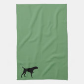 Duitse Shorthaired Pointer Theedoek (Verticaal)