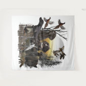 Duitse Shorthaired Pointer Wandkleed (Voorkant (horizontaal))