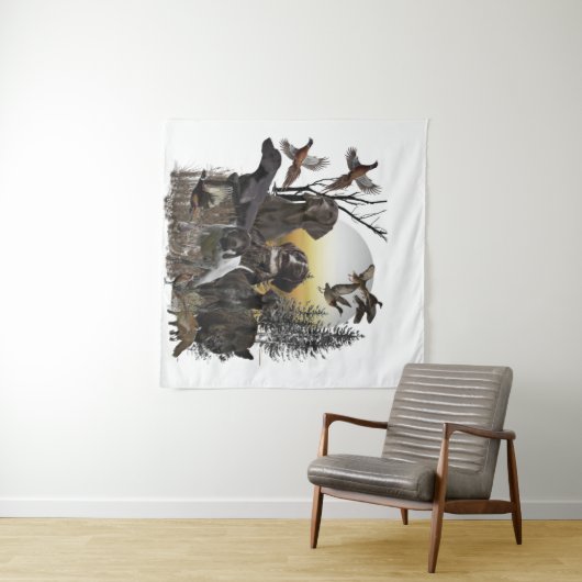 Duitse Shorthaired Pointer Wandkleed (In Situ (horizontaal))