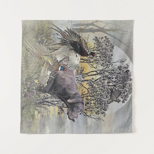 Duitse Shorthaired Pointer Wandkleed (Voorkant (horizontaal))