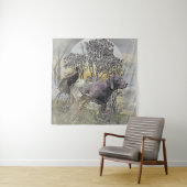 Duitse Shorthaired Pointer Wandkleed (In situ)