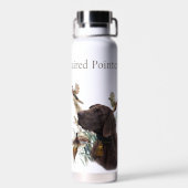 Duitse Shorthaired Pointer Waterfles (Achterkant)