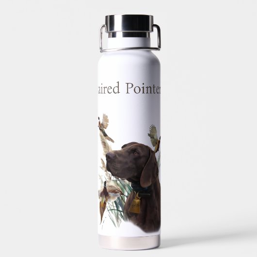 Duitse Shorthaired Pointer Waterfles (Achterkant)