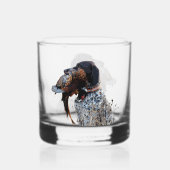 Duitse Shorthaired Pointer Whisky Glas (Achterkant)
