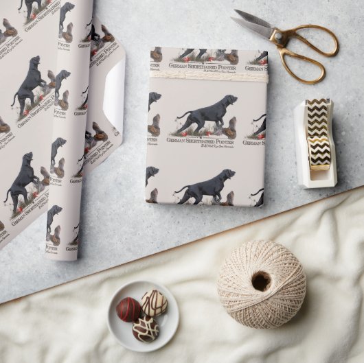 Duitse Shorthaired Pointer, ZACHAR Tapestry Poster Cadeaupapier (Crafts)