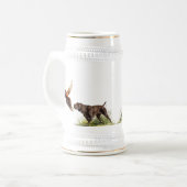 Duitse Shorthaired Pointers Bierpul (Voorkant links)