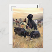 Duitse Shorthaired Pointers Briefkaart (Voorkant / Achterkant)