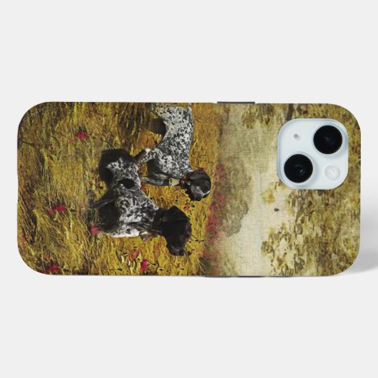 Duitse Shorthaired Pointers Case-Mate iPhone Case (Achterkant (horizontaal))