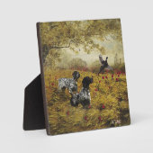 Duitse Shorthaired Pointers Fotoplaat (Voorkant)