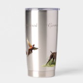 Duitse Shorthaired Pointers Geïsoleerde Drinkbeker (Links)