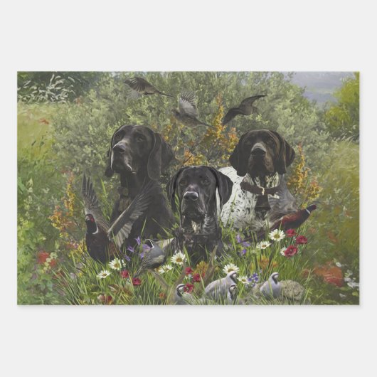 Duitse Shorthaired Pointers Inpakpapier Vel (Voorkant 2)