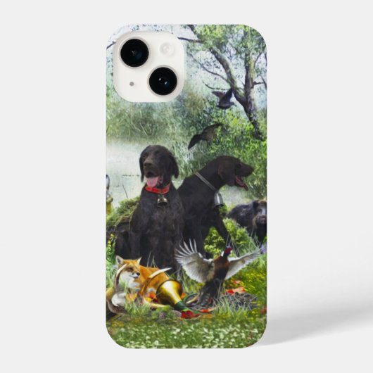Duitse Shorthaired Pointers iPhone Hoesje (Achterkant)