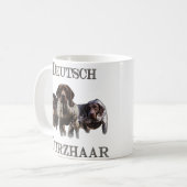 Duitse Shorthaired Pointers Koffiemok (Voorkant links)