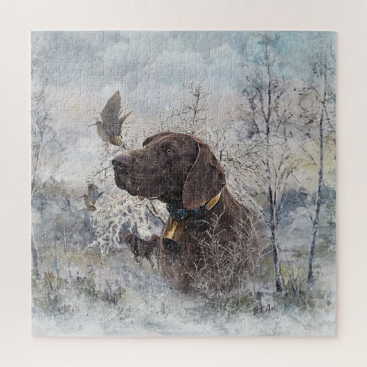 Duitse Shorthaired Pointers Legpuzzel (Verticaal)