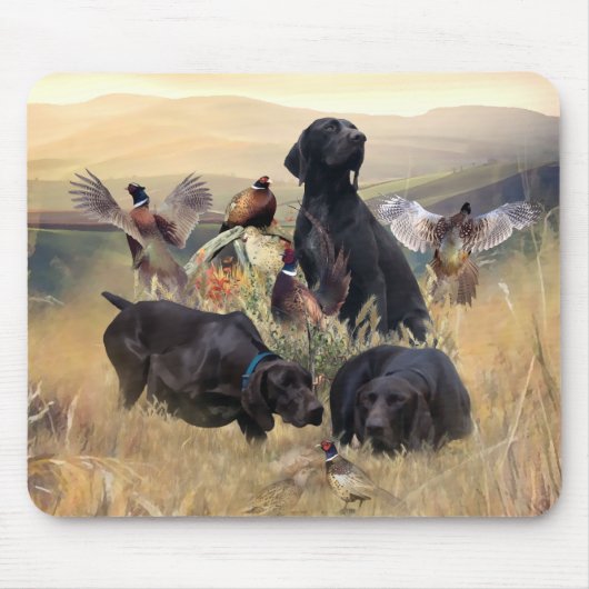 Duitse Shorthaired Pointers Muismat (Voorkant)
