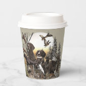 Duitse Shorthaired Pointers Papieren Bekers (Voorkant)