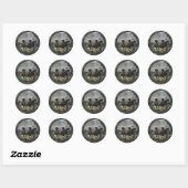 Duitse Shorthaired Pointers Ronde Sticker (Vel)