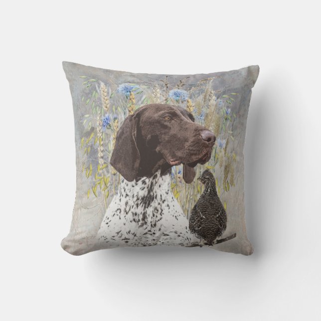 Duitse Shorthaired Pointers (SAP) Buitenkussen (Voorkant)