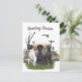 Duitse Shorthaired Pointers (SAP), een jachtfauna Briefkaart (Staand voorkant)