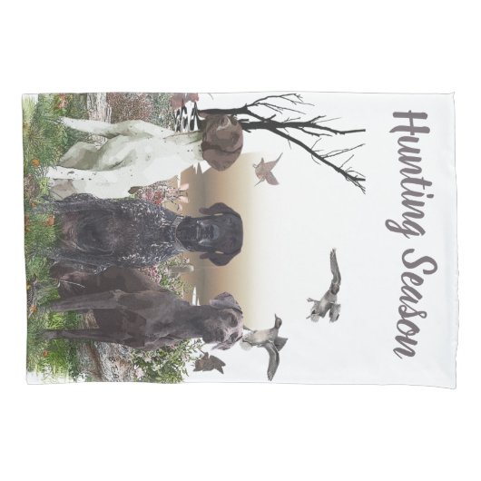 Duitse Shorthaired Pointers (SAP), een jachtfauna Kussensloop (Voorkant)