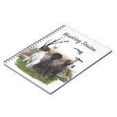 Duitse Shorthaired Pointers (SAP), een jachtfauna Notitieboek (Linkerzijde)