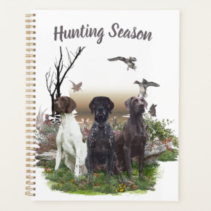 Duitse Shorthaired Pointers (SAP), een jachtfauna Planner